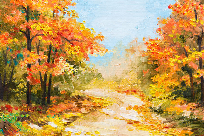 Autumn Forest - Gallery Corner